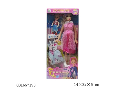 11.5 -inch empty handed a pregnant woman with child, and his clothes - OBL657193