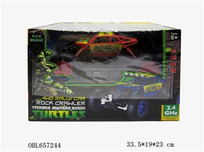 Endure god turtle climb suvs Four area 2.4 G remote control car seat belt slow seven lights flashing - OBL657244