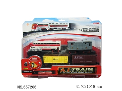 Electric rail train - OBL657286
