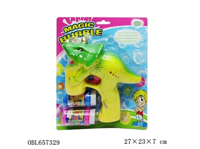 Bubble dinosaurs (solid color music) - OBL657329