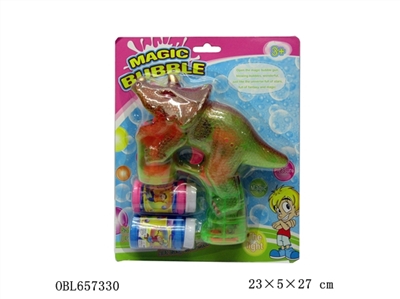 Bubble dinosaurs (transparent, light music) - OBL657330