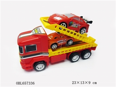 Ejection inertial tow head car (red, yellow, blue) - OBL657336