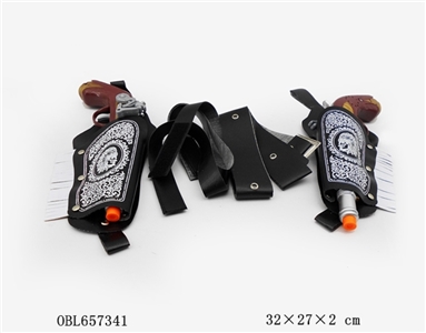 Two guns pirate suit electric gun bag - OBL657341