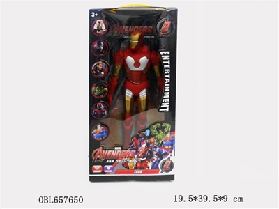 Iron man/superman rubber (sugar) light music - OBL657650