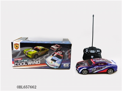 Iron man saying, four-way PVC remote control car - OBL657662