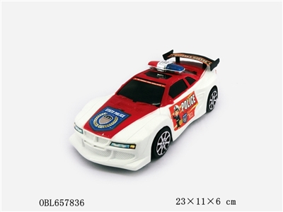 Small whirlwind inertia the police car - OBL657836