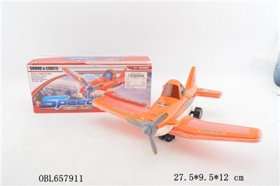 Pack light music universal electric toy planes - OBL657911