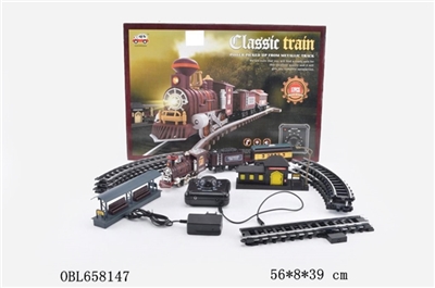 Steam train tracks - OBL658147