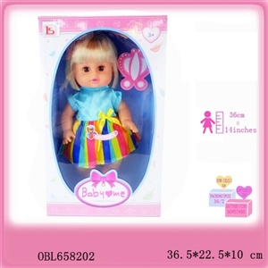 14 inches of bottle body doll (with 12 sound IC) (three grain of AG13 button batteries) - OBL658202