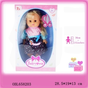 14 inches of bottle body doll (with 12 sound IC) (three grain of AG13 button batteries) - OBL658203