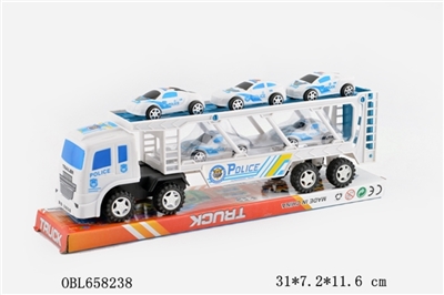 Inertial double five police cars - OBL658238