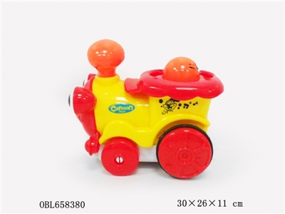 The cartoon of the train - OBL658380