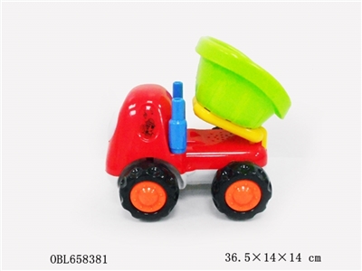 All-wheel-drive cartoon truck - OBL658381
