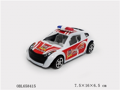 Inertia a police car - OBL658415