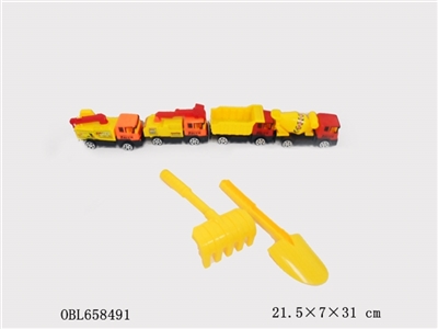 Back in the truck with a shovel - OBL658491