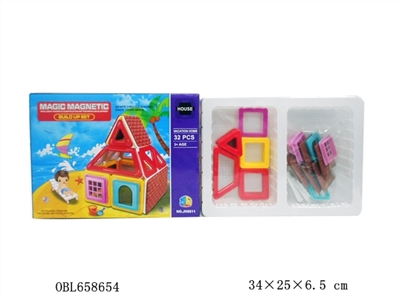 Ever changing magnetic blocks (32 PCS) - OBL658654