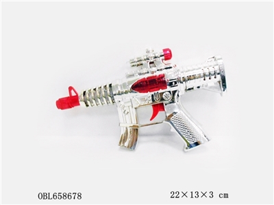电镀闪光冲锋枪 - OBL658678