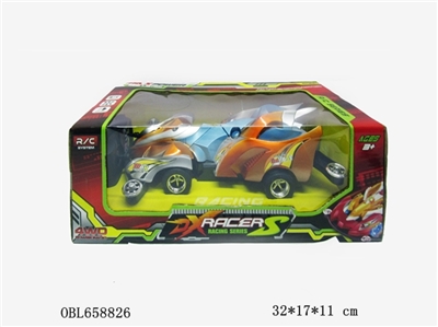 Four-way remote control racing car with double flash - OBL658826