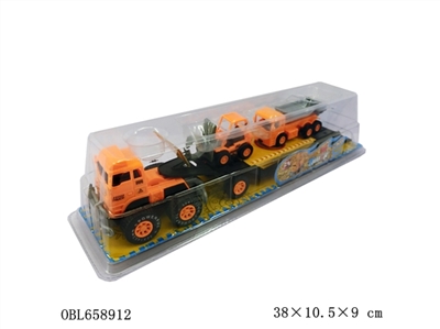 Inertia trailer with two back truck - OBL658912