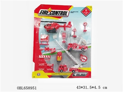 Fire truck back to suit - OBL658951