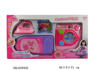 Electric iron suit light music washing machine - OBL658992