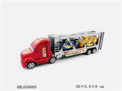 Single inertial drag head slide two commercial vehicles - OBL659005