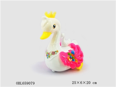 Pull the crown swan ringing the bell - OBL659079