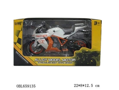 1:12 KTM Austria alloy motorcycle taxi 12 PCS - OBL659135
