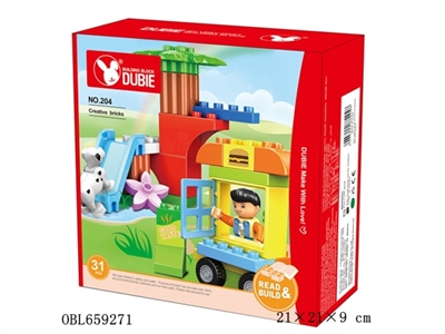 Creative bricks/Creative do spell (31 PCS) - OBL659271