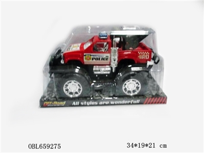 Inertial cross-country police car - OBL659275