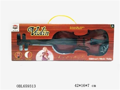 The simulation wire light oil on the violin - OBL659313