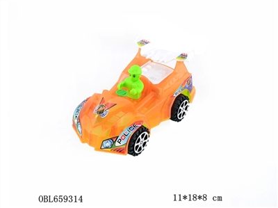 Arrows lights a police car - OBL659314