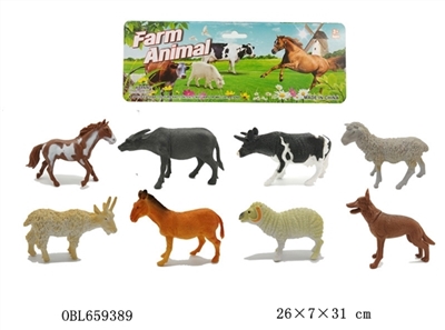 8 farm animals are set - OBL659389