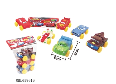 Card head PVC bag evade glue taxi cars 3 only - OBL659616