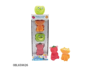 Window box evade glue with fruit animal 3 only - OBL659626