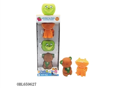 Window box evade glue with fruit animal 3 only - OBL659627