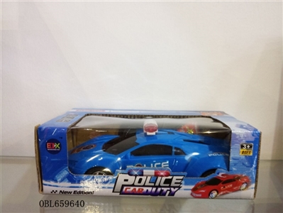 Saying, two boxes of the police car remote control car - OBL659640