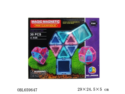 Ever changing magnetic blocks (30 PCS) - OBL659647