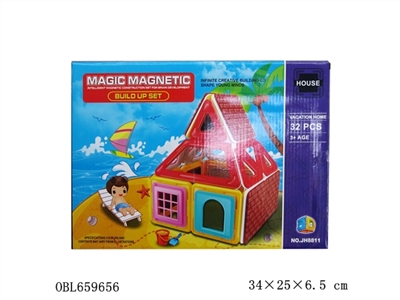 Ever changing magnetic blocks (32 PCS) - OBL659656