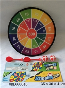 Safety cloth dart board - OBL660046