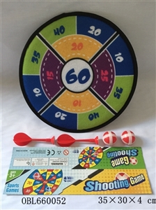 Safety cloth dart board - OBL660052
