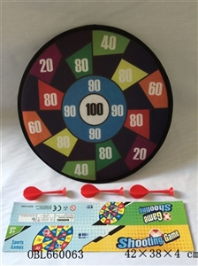 Safety cloth dart board - OBL660063