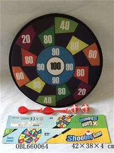 Safety cloth dart board - OBL660064