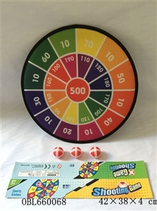 Safety cloth dart board - OBL660068