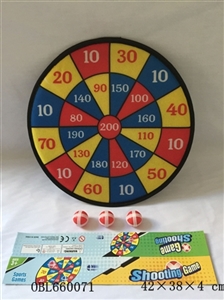 Safety cloth dart board - OBL660071