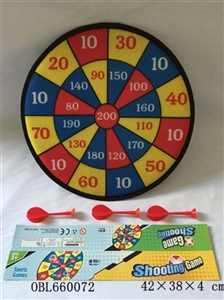 Safety cloth dart board - OBL660072