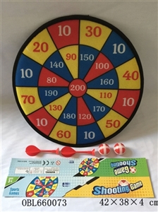 Safety cloth dart board - OBL660073