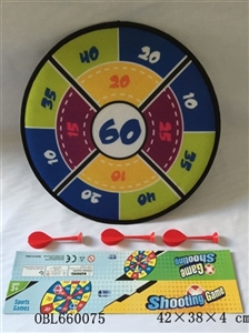 Safety cloth dart board - OBL660075