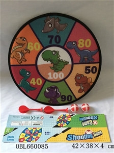 Safety cloth dart board - OBL660085