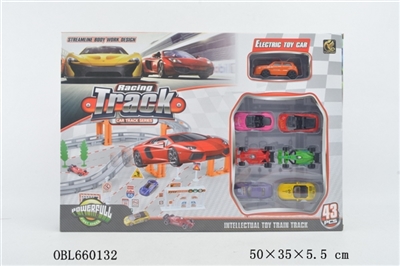 Alloy car electric rail cars - OBL660132